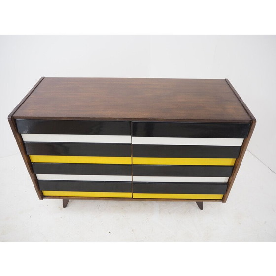 Image 1 of Cassettiera vintage in legno e laccato di Jiri Jiroutek, Cecoslovacchia 1960