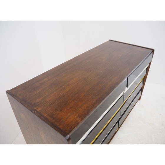 Image 1 of Cassettiera vintage in legno e laccato di Jiri Jiroutek, Cecoslovacchia 1960