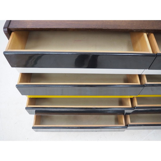 Image 1 of Cassettiera vintage in legno e laccato di Jiri Jiroutek, Cecoslovacchia 1960