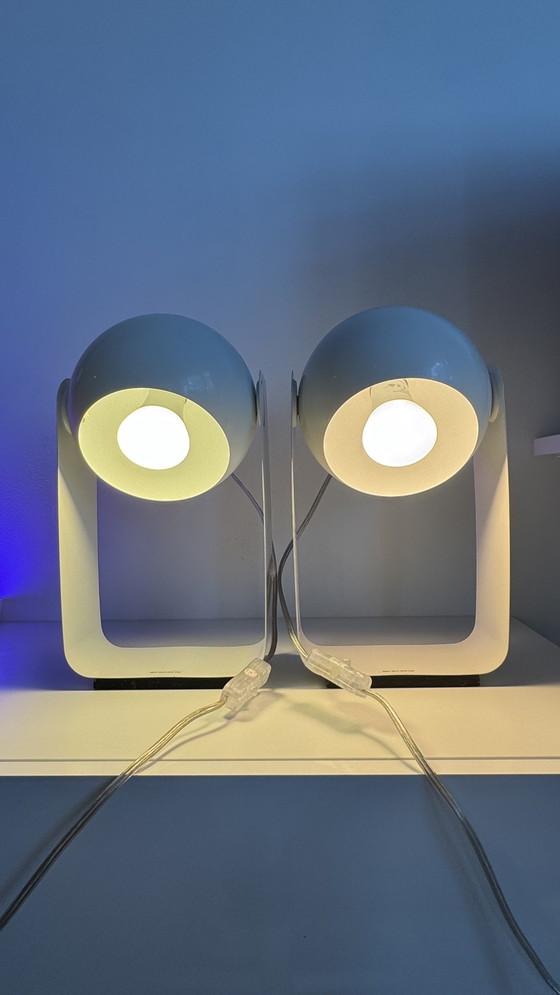 Image 1 of 2X Massive Eyeball Lamp