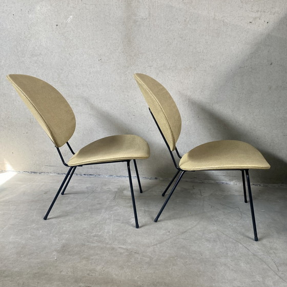 Image 1 of W.H. Gispen Armchairs Kembo 1950