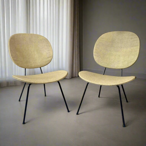 Image 1 of W.H. Gispen Armchairs Kembo 1950