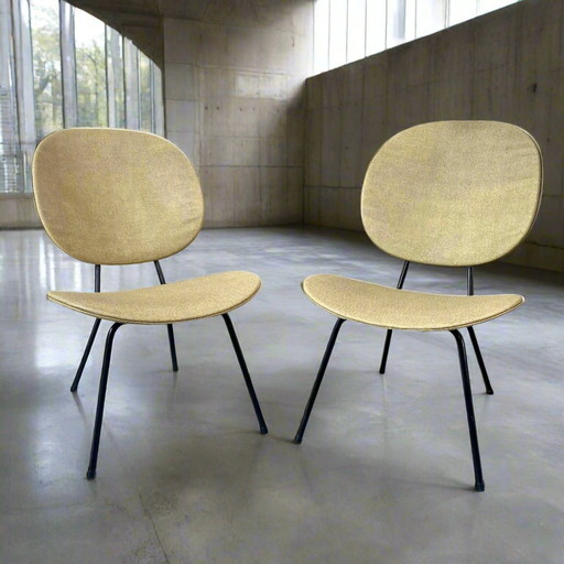 W.H. Gispen Armchairs Kembo 1950