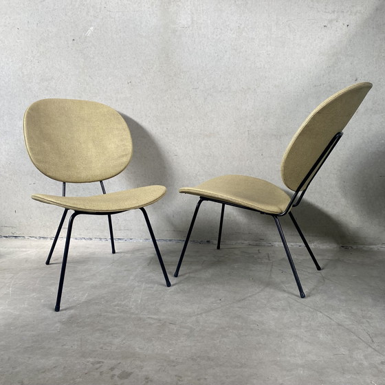 Image 1 of W.H. Gispen Armchairs Kembo 1950