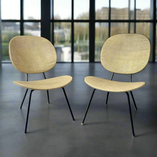 W.H. Gispen Armchairs Kembo 1950