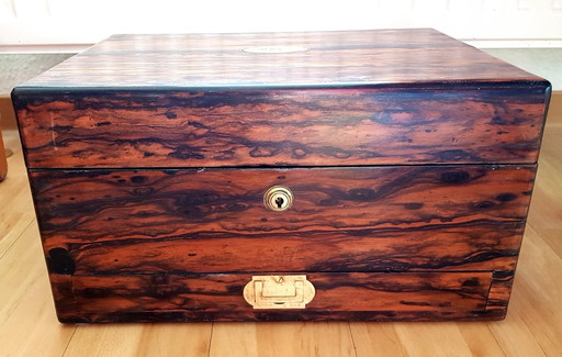 Victorian Ladies Vanity Rosewood Case