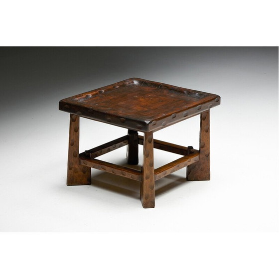 Image 1 of Vintage artisan organic coffee table, France 1950s