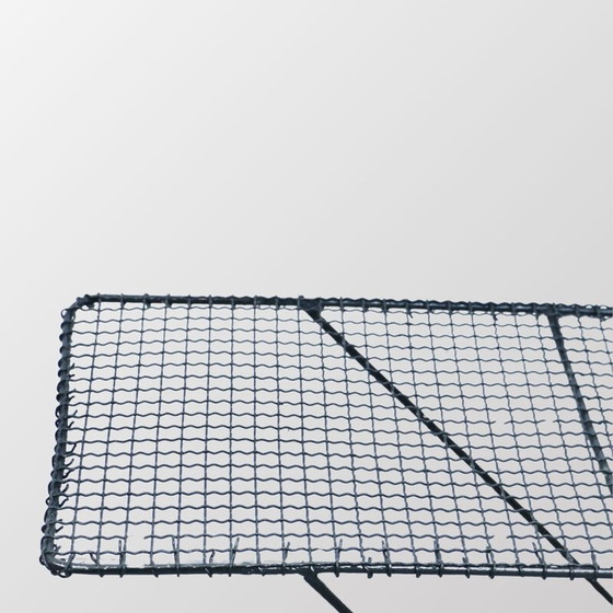 Image 1 of Vintage wire-mesh bench, Italy 1950