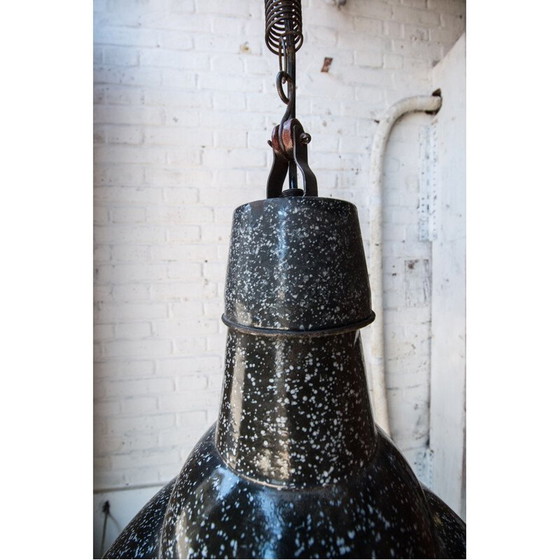 Image 1 of Sospensione industriale vintage "Sammode" 1950