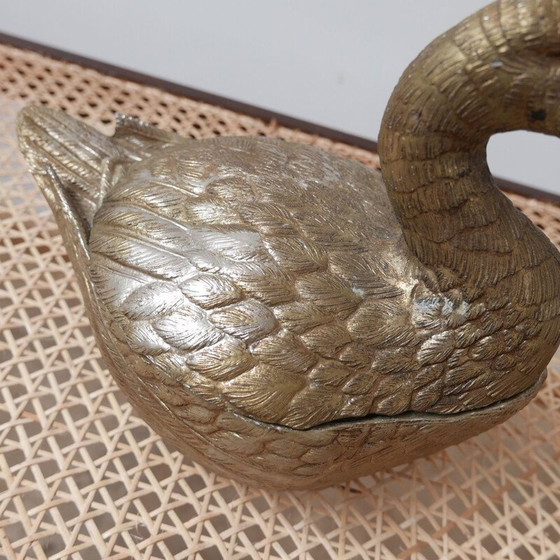 Image 1 of Vintage duck-shaped ice bucket by Mauro Manetti, Italy 1960
