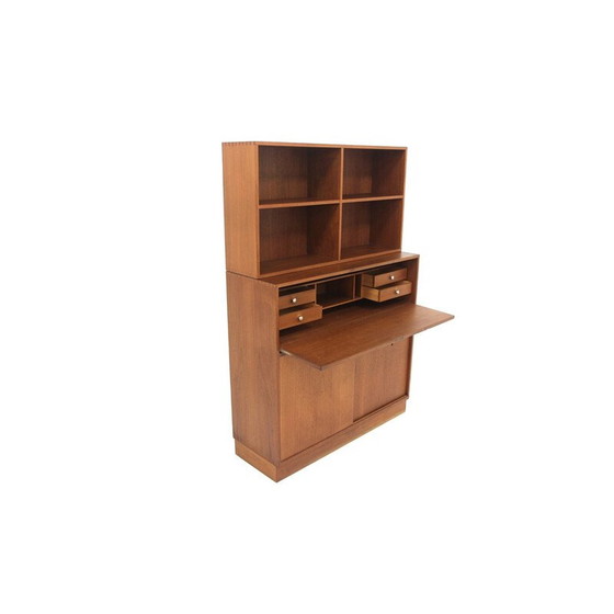 Image 1 of Vintage "Fiesta" teak secretary desk for Bräntorps Industrier, Sweden 1960