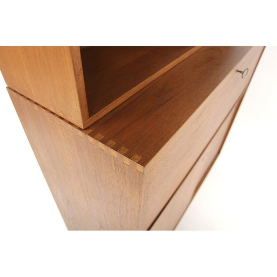 Image 1 of Vintage "Fiesta" teak secretary desk for Bräntorps Industrier, Sweden 1960