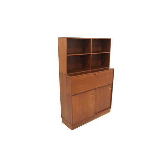 Image 1 of Vintage "Fiesta" teak secretary desk for Bräntorps Industrier, Sweden 1960