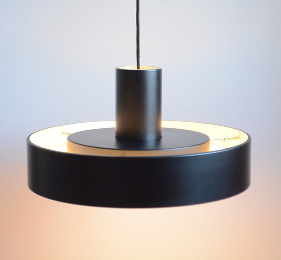 Image 1 of Large Vintage Blågård Hanging lamp - Clemmensen & Bo - Fog & Mørup - Xl - 1970
