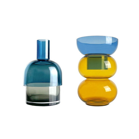 Image 1 of Cloudnola Flip & Bubble Vase Set (2 Pieces)