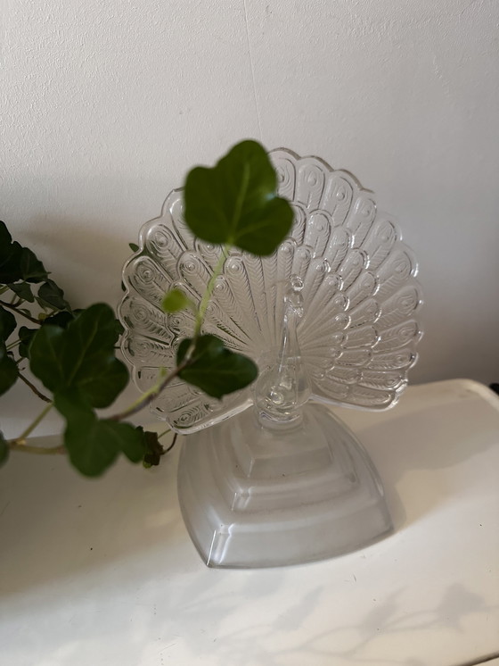 Image 1 of Cristal D'Argue Peacock Crystal Glasses