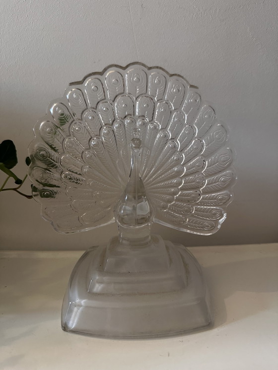 Image 1 of Cristal D'Argue Peacock Crystal Glasses