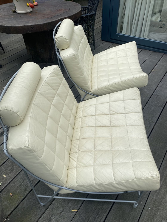 Image 1 of 2x Leolux Volare chair