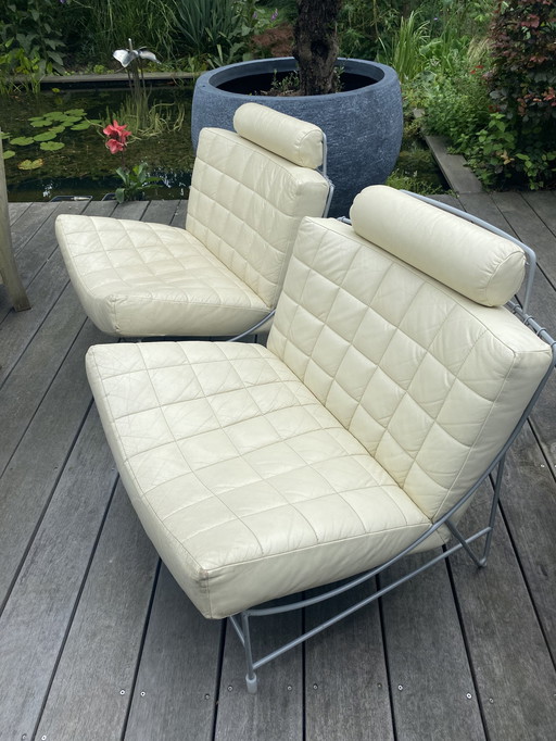 2x Leolux Volare chair