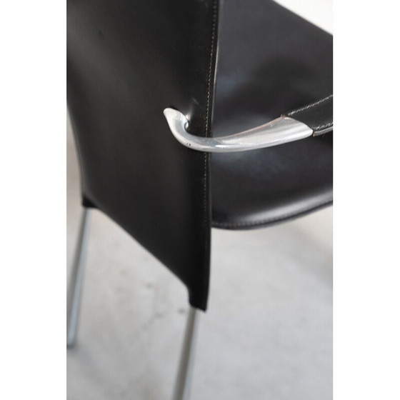 Image 1 of Vintage Stine Line 1990s leather armchair