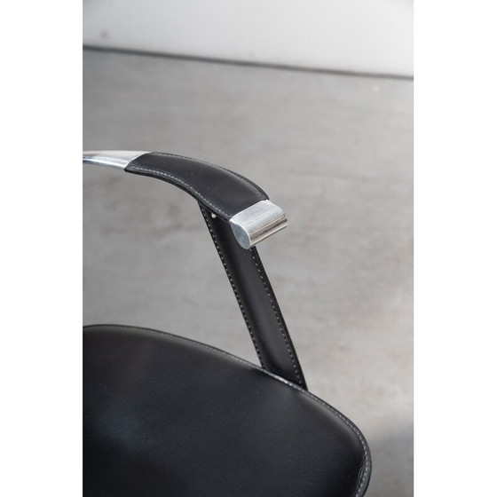 Image 1 of Vintage Stine Line 1990s leather armchair
