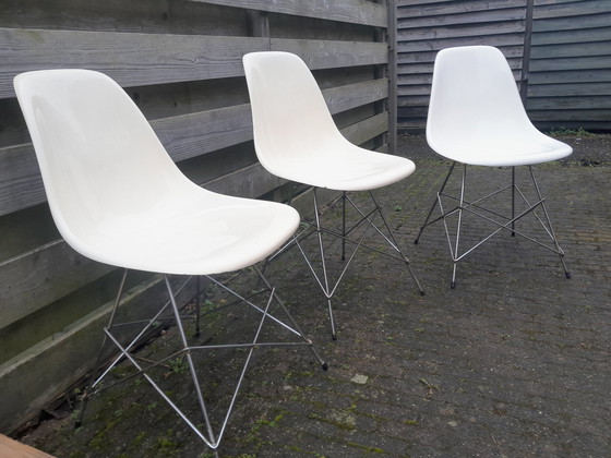 Image 1 of 1960s Fiberglass Bucket Chairs