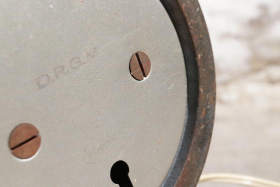Image 1 of Lampe de table ou lampe murale industrielle Vintage D.R.G.M.