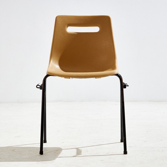 Image 1 of Set of 4 vintage Grosfillex chairs in metal and plastic, 1960