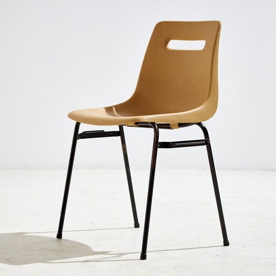 Image 1 of Set of 4 vintage Grosfillex chairs in metal and plastic, 1960