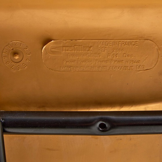 Image 1 of Set of 4 vintage Grosfillex chairs in metal and plastic, 1960