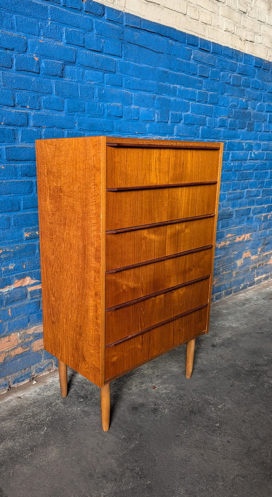 Image 1 of Danish midcentury chest of drawers 1960