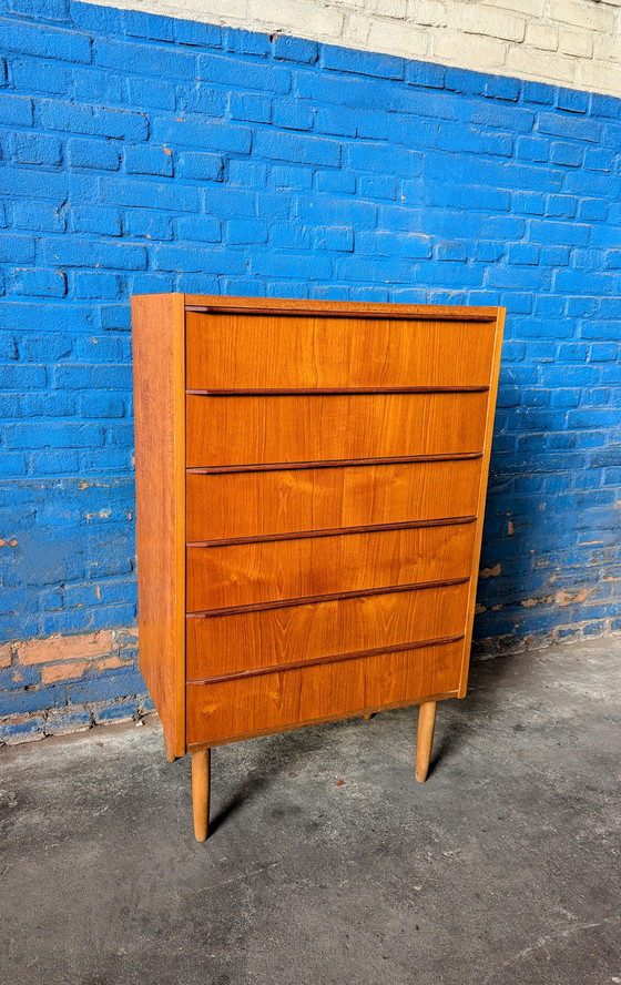 Image 1 of Danish midcentury chest of drawers 1960