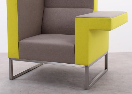 Image 1 of Casala Palau Bricks armchair yellow/gray