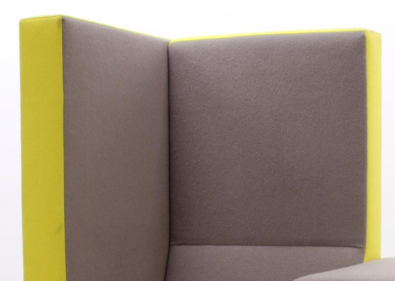 Image 1 of Casala Palau Bricks armchair yellow/gray