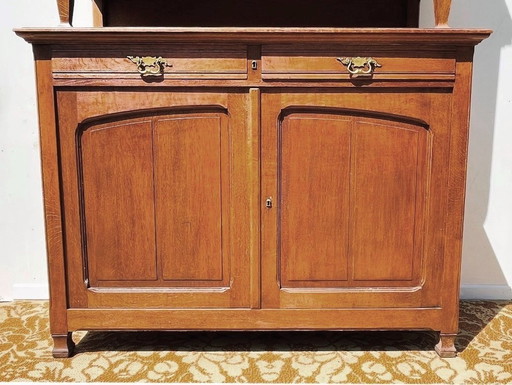 Art Nouveau Buffet Cabinet 1900