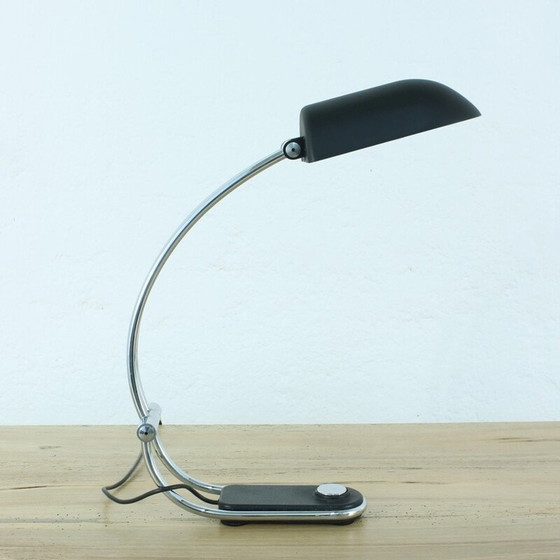 Image 1 of Vintage matt desk lamp by Egon Hillebrand - 1970s