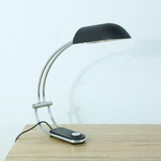 Image 1 of Vintage matt desk lamp by Egon Hillebrand - 1970s