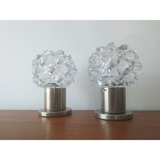 Image 1 of Pair of vintage table lamps by Kamenicky Senov, 1970