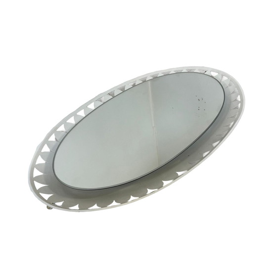 Image 1 of Ernest Igl for Hillebrand - German made space age design mirror with backlighting 