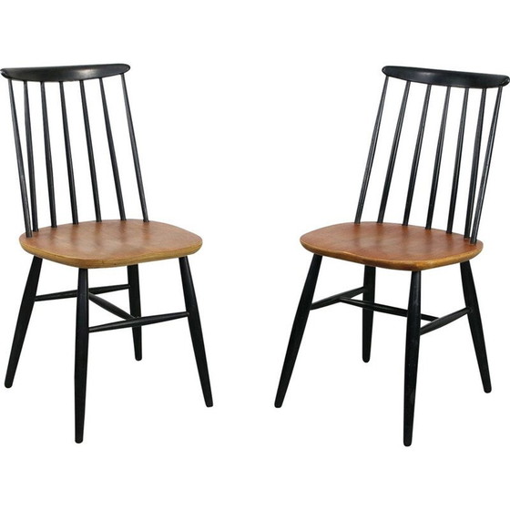 Image 1 of Pair of vintage chairs, Fanett style