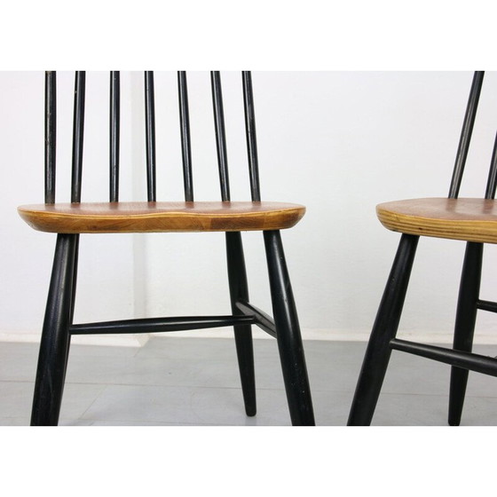 Image 1 of Pair of vintage chairs, Fanett style