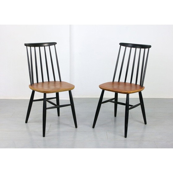 Image 1 of Pair of vintage chairs, Fanett style