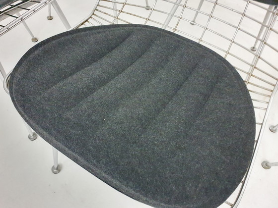 Image 1 of Set Of 8 Mid-Century Wire Chairs The Netherlands 1950'S