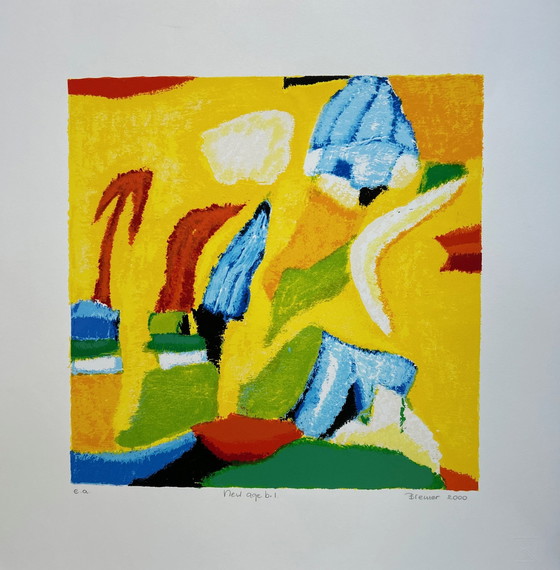 Image 1 of Screenprint Saskia Bremer New Age B.1