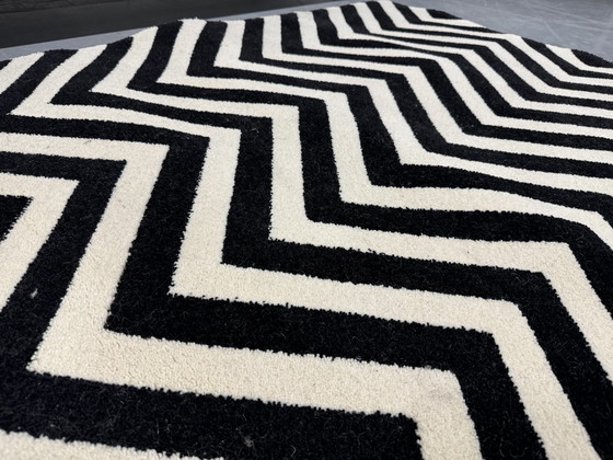 Image 1 of Brink and Campman Buckweat Millet Rug black and white