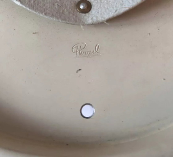 Image 1 of Perzel Vintage Modernist Wall Light, Chrome And Holophane Glass, France 1930