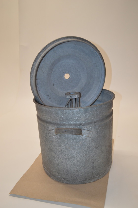 Image 1 of Antique Steel Bin