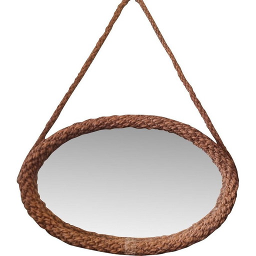 Specchio vintage in corda, 1960