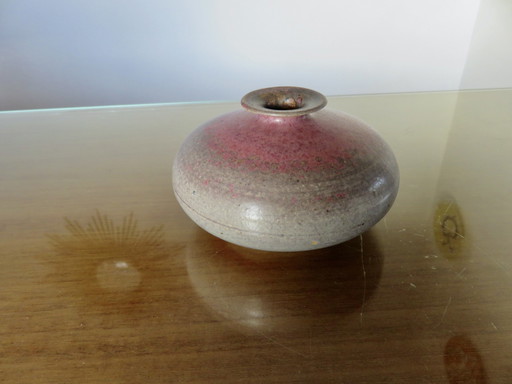 Vaso in ceramica firmato, anni &#39;50-&#39;60