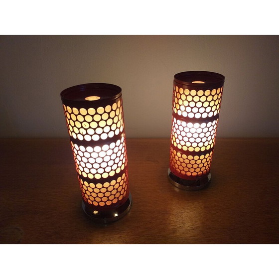 Image 1 of Pair of vintage table Lamps Napako, 1960